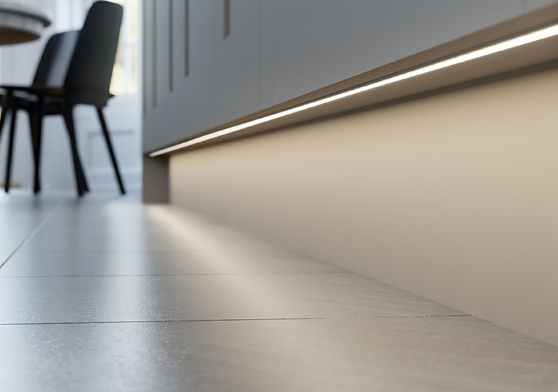 Sensio Polar IP20 Dimmable COB LED Flexible Spotless Strip Light 24V 3000K 570lm/m