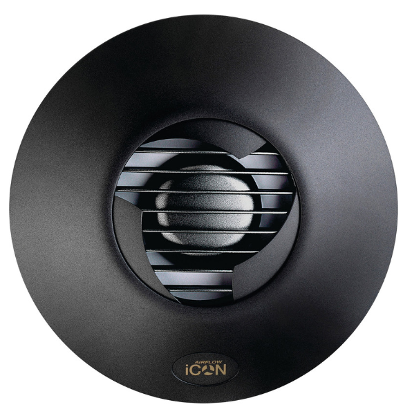 Extractor Fan Cover iCON30 Anthracite