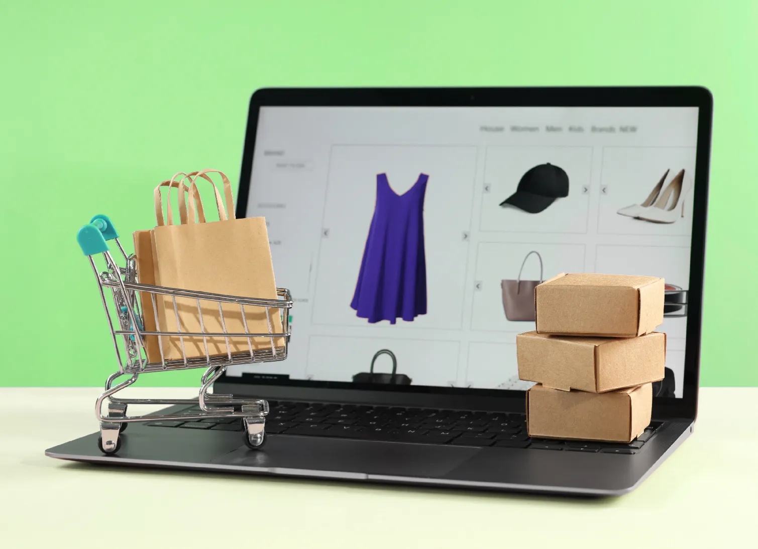 e ticaret web portal anasayfa listeleme